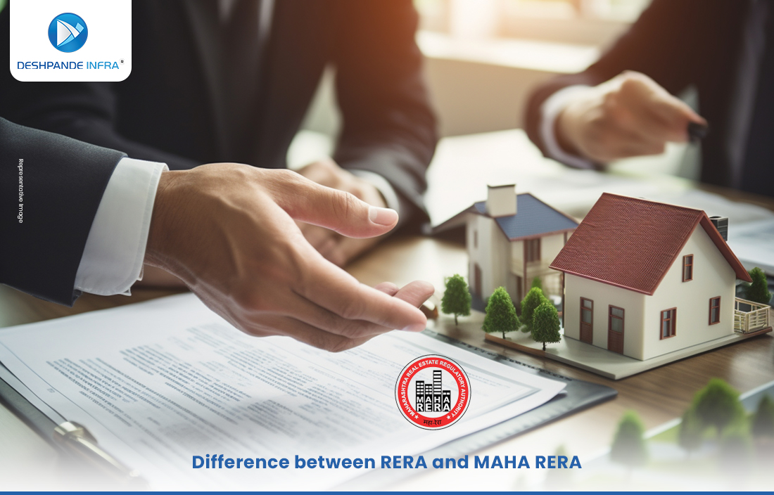 Difference between RERA and MAHA RERA